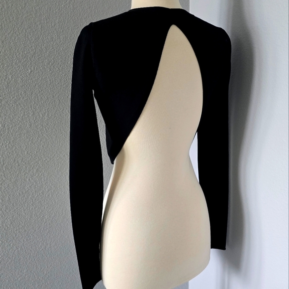 Tops - $1250 Stella McCartney Open Back Crop Top Size XS | US0, IT36